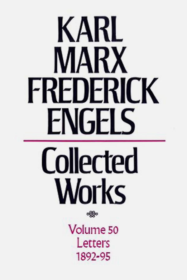 Collected Works of Marx and Engels, Vol. 50