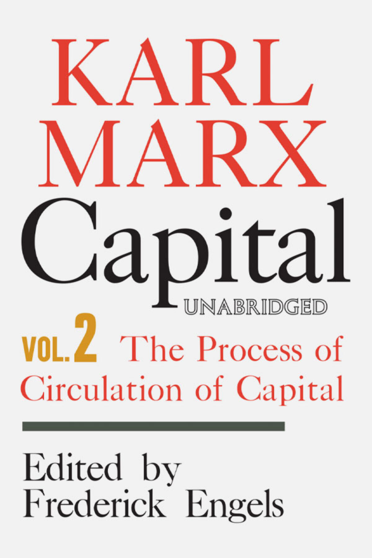 Capital, Vol. 2 - International Publishers